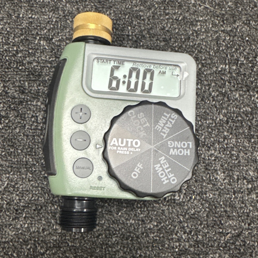 One Outlet Single-Dial Hose Faucet Timer, Orbit 62056 U.2 - Brand New